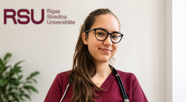 RSU stipendiātes Laumas Māras Vikmanes stāsts