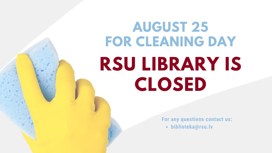 rsu Library cleaning day