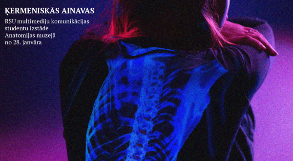 RSU multimedia students experiment at the exhibition "Body Landscapes"