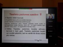 RSU studenti un docētāji attālinātā seminārā iepazīst Augstākās tiesas darbu