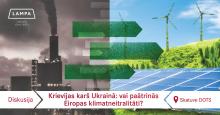 Karš Ukrainā un klimatneitrāla Eiropa. RSU šogad festivālā "Lampa" aicina uz politiski ekoloģisku diskusiju