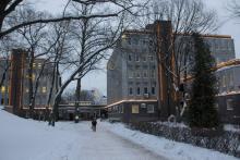 RSU central building in winter 