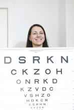 Young ophthalmologist Anete Kursīte: this field is highly specialised, but it offers plenty of opportunities