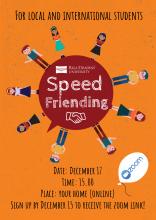 Students Participate in Speed Friending Event