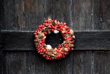 holiday wreath