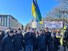 Peace march for Ukraine