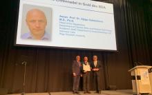 RSU Assoc. Prof. Oļegs Sabeļņikovs Receives Award from the Professional Association of German Anaesthesiologists 