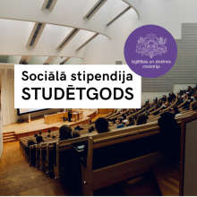 pieteikšanās sociālajai stipendijai "Studētgods"