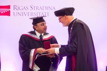 RSU awards world-renowned paediatric surgeon Amulya Kumar Saxena with Honorary Doctorate