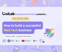 Upcoming event: How to Build a Successful Med Tech Business