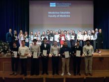 RSU students honoured for excellence in medical studies